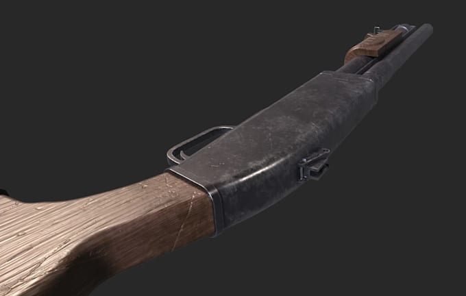 create 3d weapons and game assets for video games