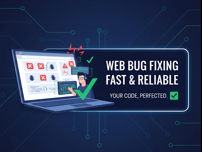 fix website bugs, errors, and issues in 24 hours