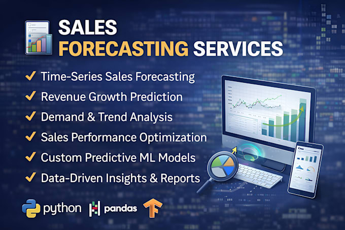 forecast sales and build predictive models in python