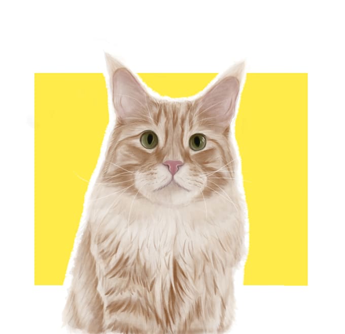 draw a cute of your pet portrait