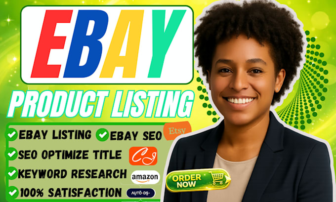 be your expert ebay lister and dropshipping assistant