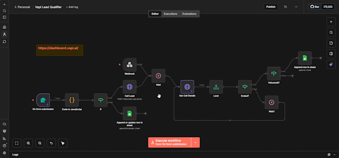 build an n8n automation