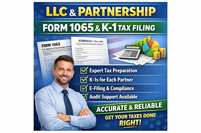 do accurate multi member llc tax return filing form 1065 with k1
