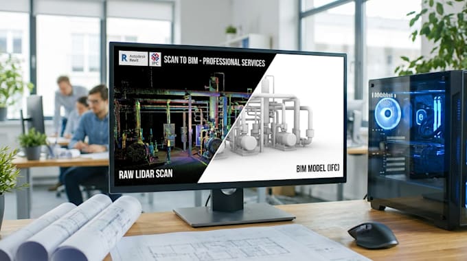 convert your point cloud laser scan to an accurate revit bim model