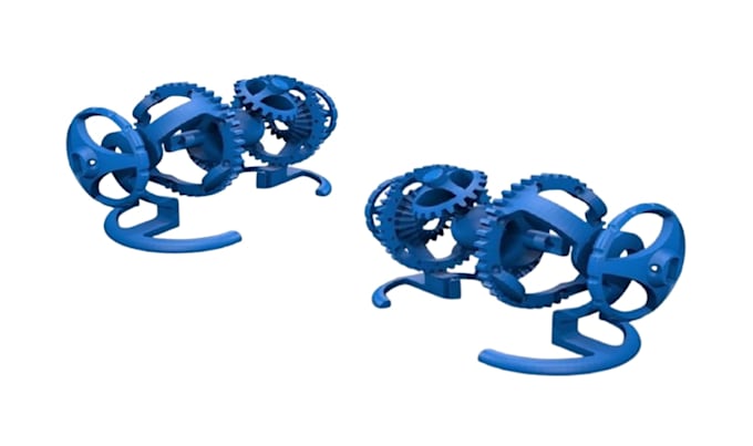 Create custom 3d mechanical design in solidwork with stl files for 3d ...