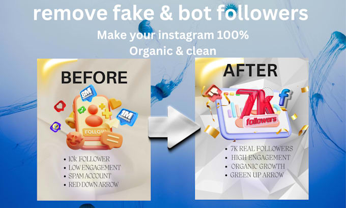 manually remove ghost fake and bot followers