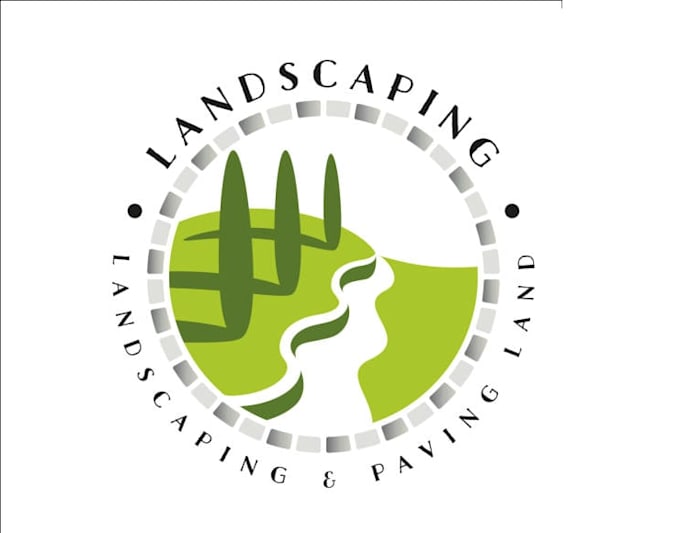 design a professional landscaping or landscape logo