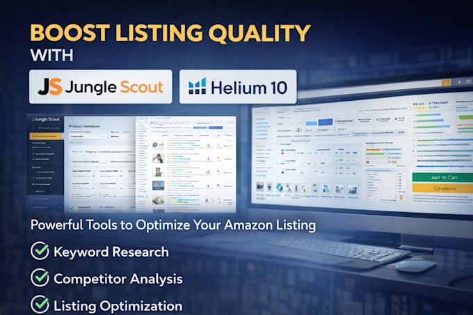 amazon listing optimization SEO expert for more sales