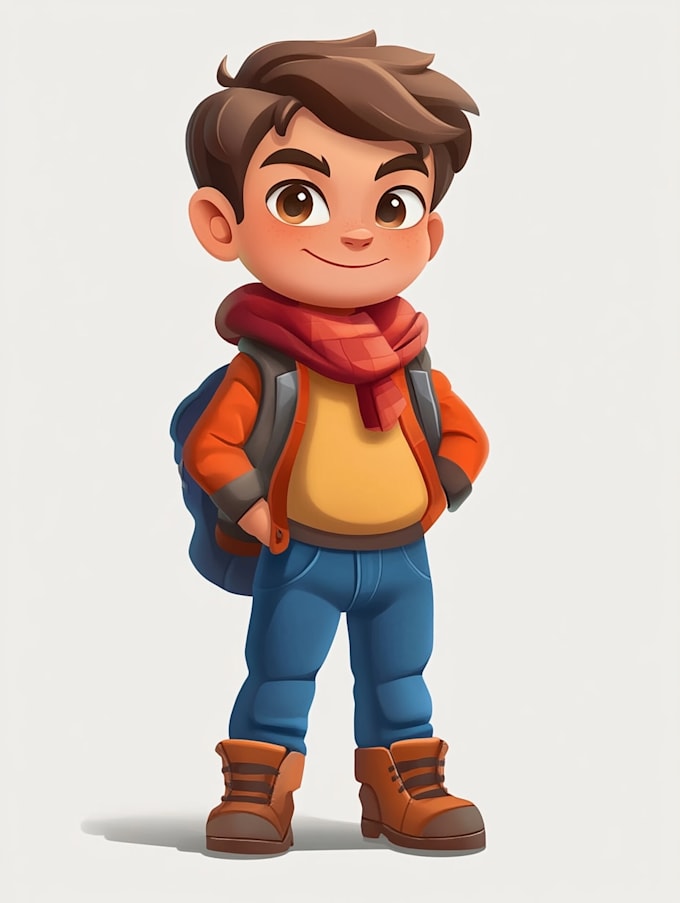 draw 2d game character or 2d game character illustration