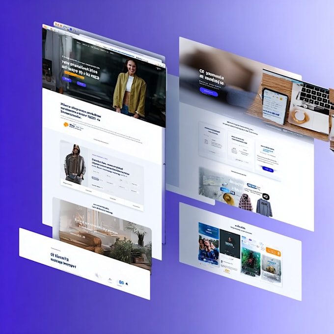 do figma website design, website UI UX design