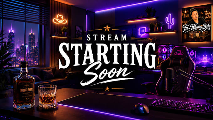 customize twitch channel with custom overlay pack also setup in obs
