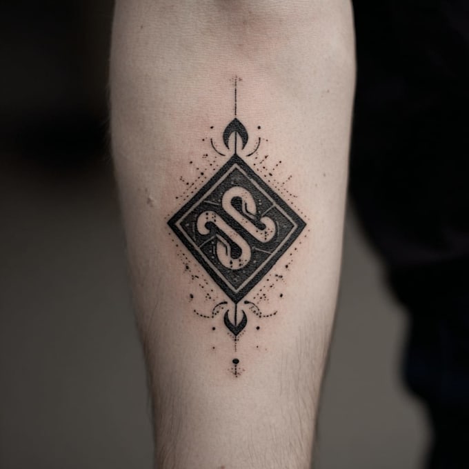 do logo for tattoo studio and tattoo artist