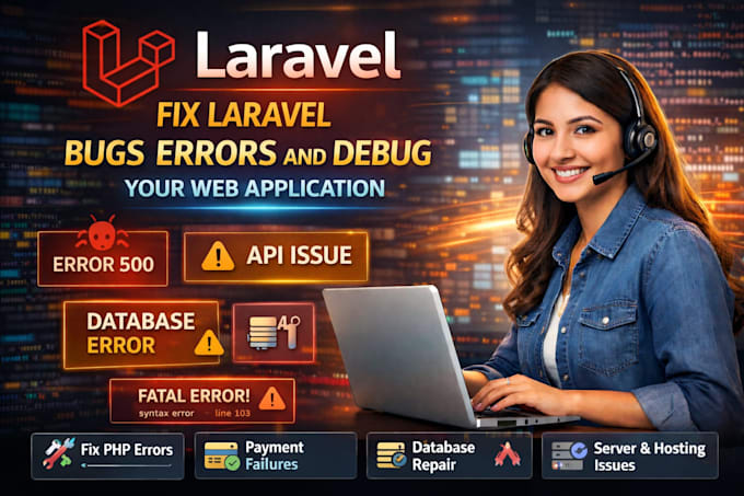 fix laravel bugs and errors fast