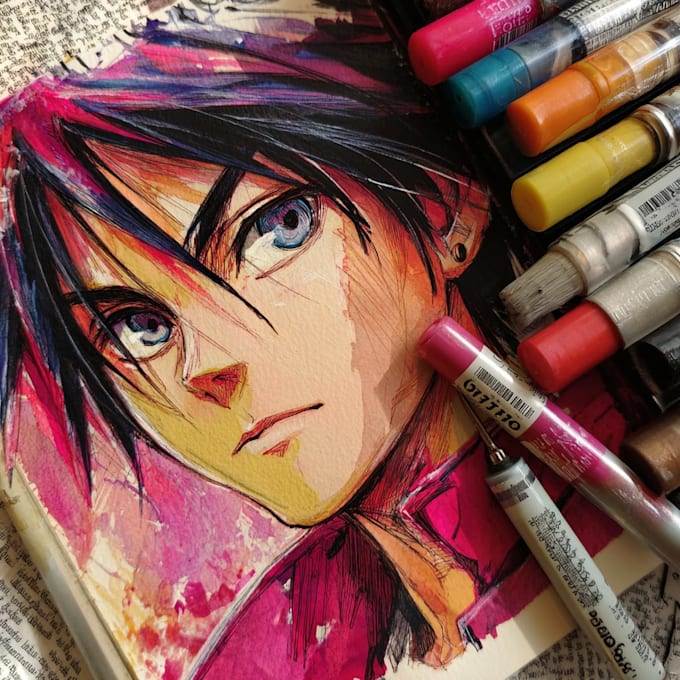 draw anime and manga illustrations