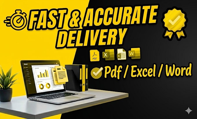 Convert pdf to word and excel accurately and professionally by Humayun ...