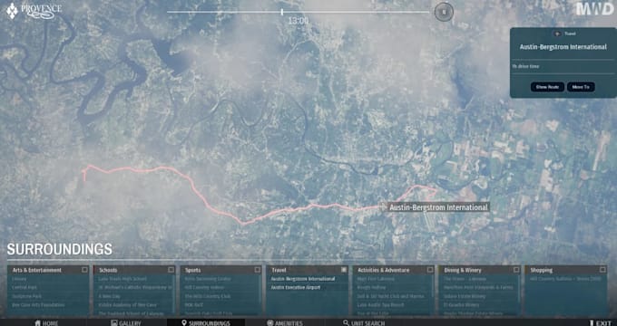 interactive 3d real estate platform with pixel streaming
