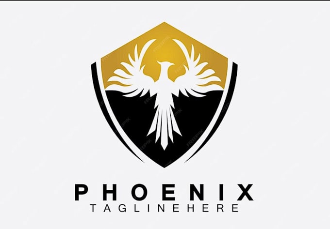 create vintage, american, eagle, falcon, phoenix, hawk or badge logo