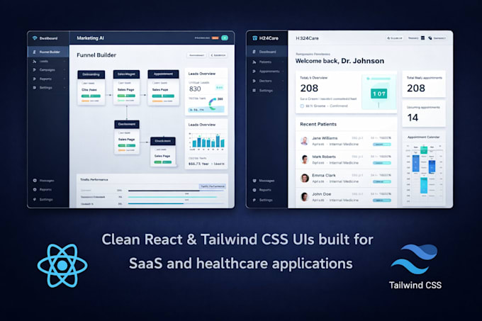 build a modern react frontend