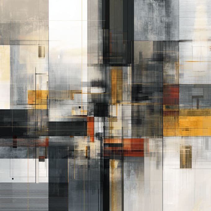 paint digital professional abstract art by hand