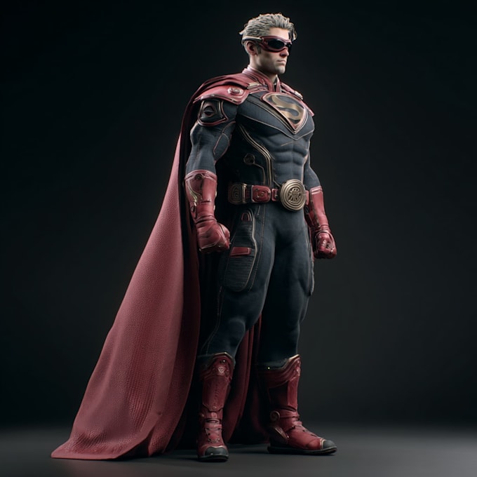 turn you into a superhero portrait