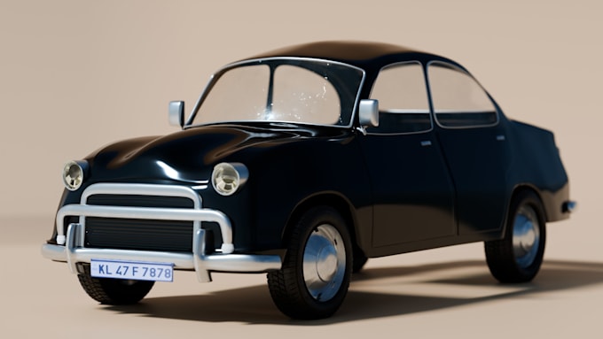 create game ready 3d props and vehicles