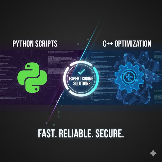 do python and cpp programming, debugging, and fix bugs