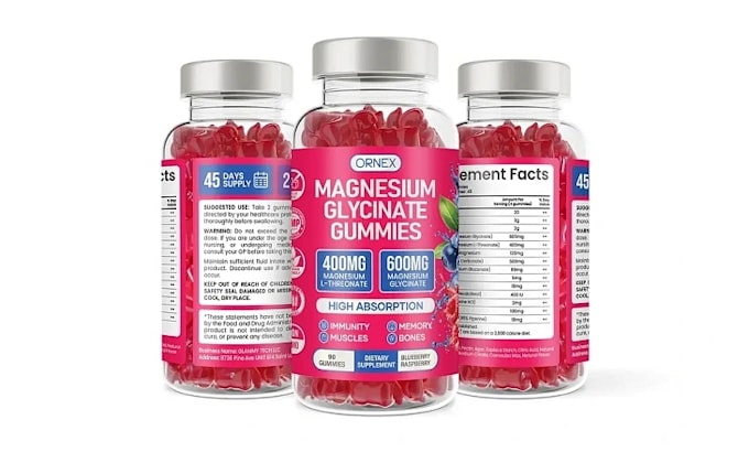 create professional supplement label and packaging design