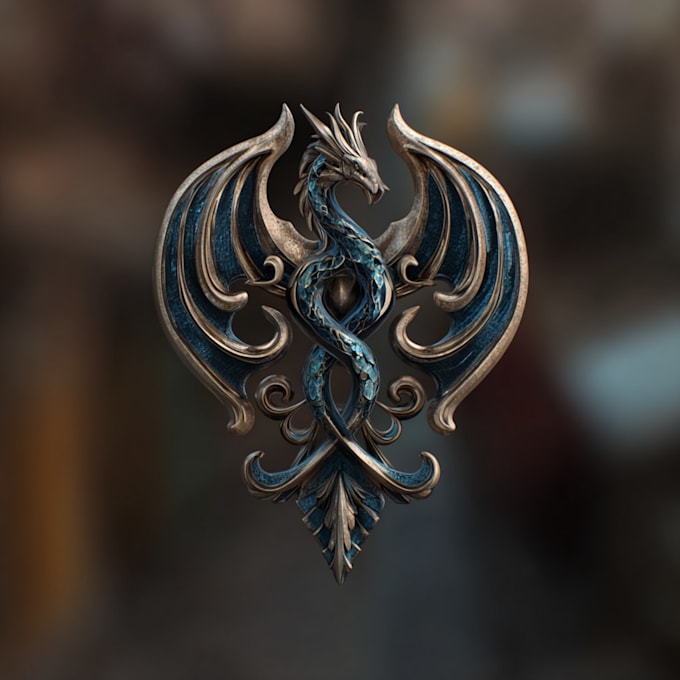design a fantasy logo designer anime, fantasy