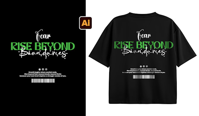 create custom professional vector t shirt design for print
