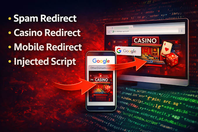 fix hacked wordpress redirect virus and spam redirects