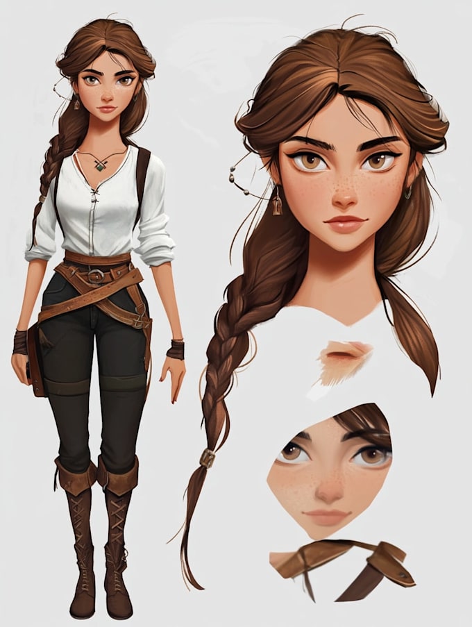 design 2d game character