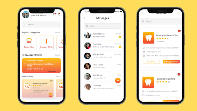 develop a social media flutter app with chat and real time features