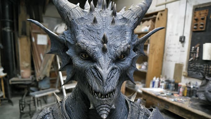 paint your dark fantasy creature