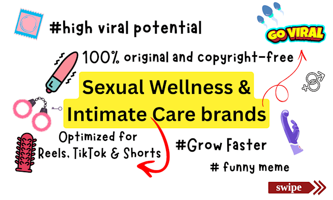 do sexual wellness products marketing