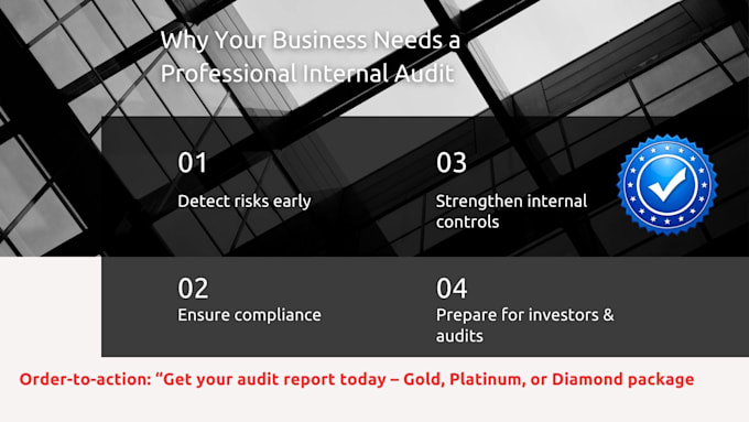 do internal audit with detailed findings