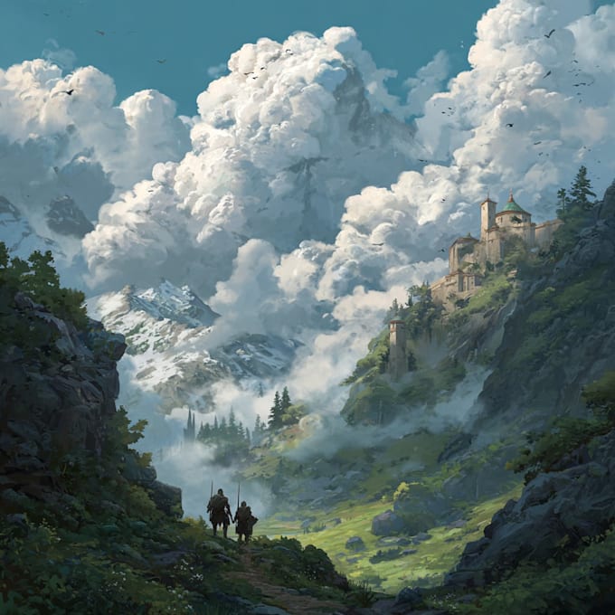 draw your fantasy character illustration