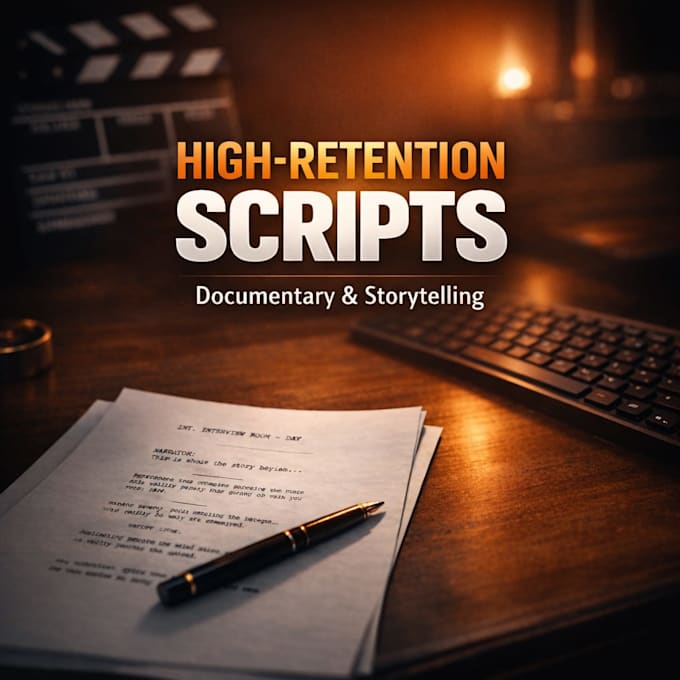 write high retention documentary scripts