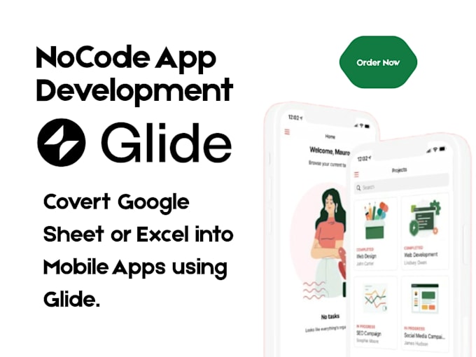 build a custom glide app for your business with no code