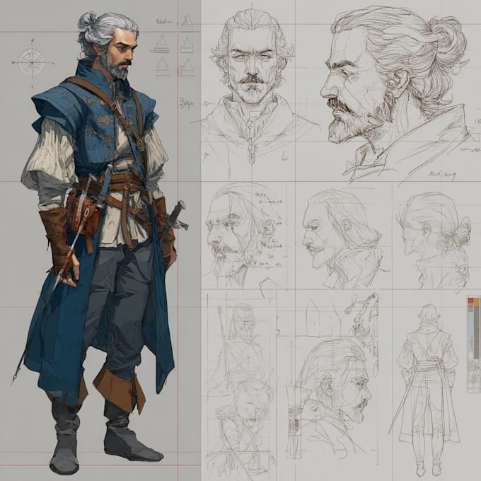 point a dnd character art and dnd fantasy charcter