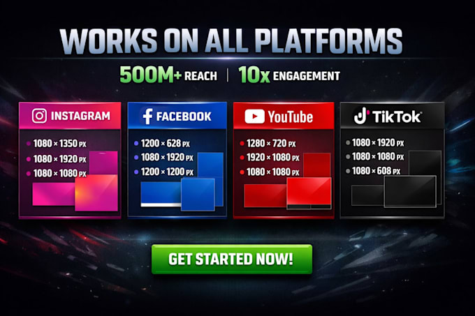 design viral ai ad posters for social media