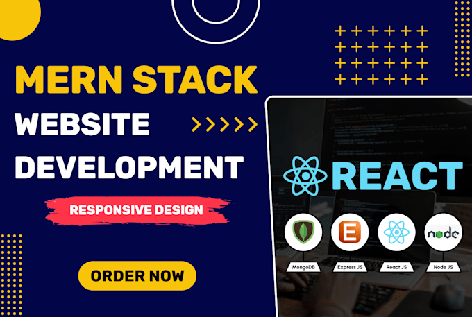 Do website development, build website with react js as full stack web ...