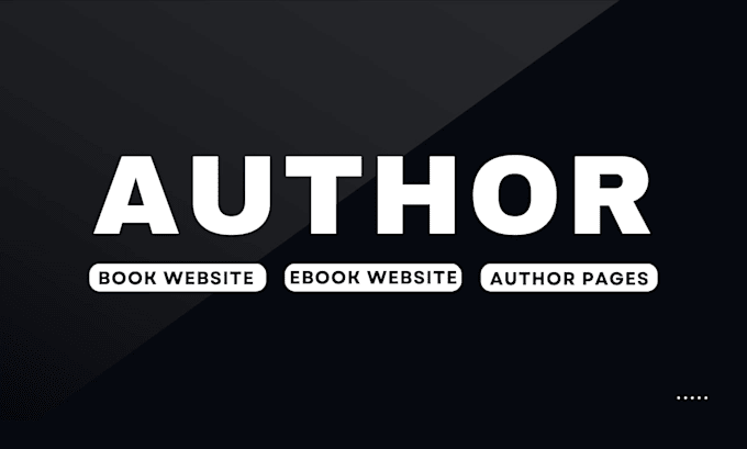 do author website creation