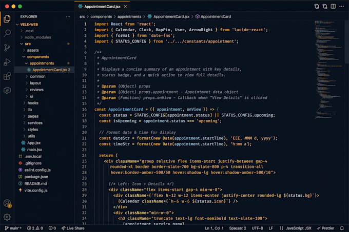 provide react and nextjs development fixes and features