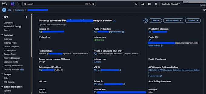deploy your website on AWS ec2 with SSL and domain setup