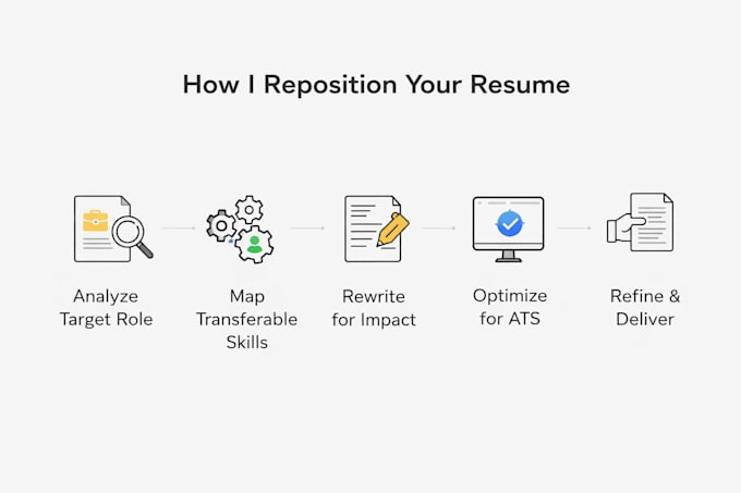 write reposition your resume for a job or career change