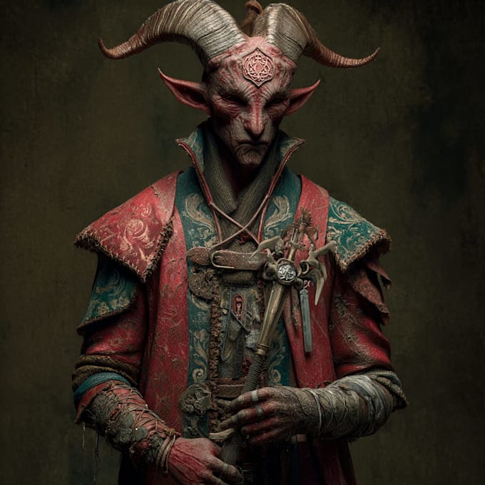 fantasy horror and fantasy horror character