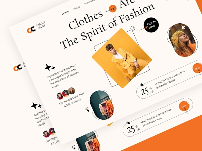figma website design saas modern UI UX