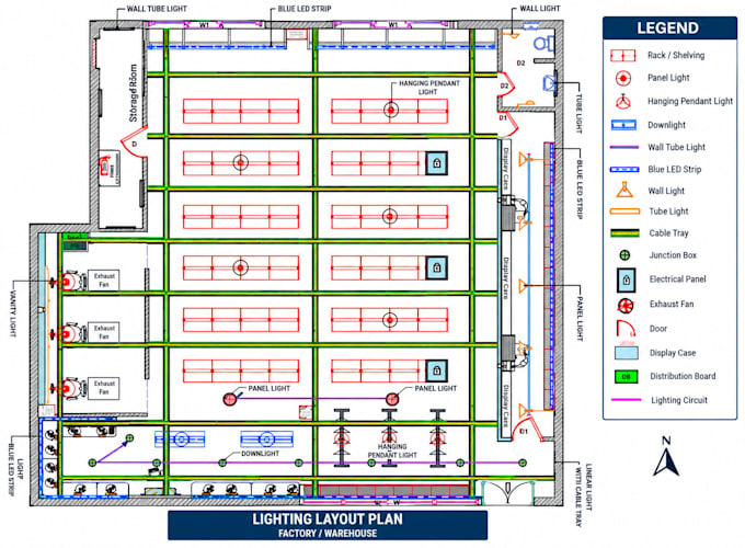 design a professional retail store layout in autocad 2d
