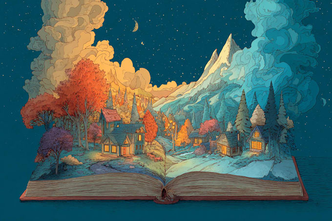 fantasy book cover design, thriller book cover
