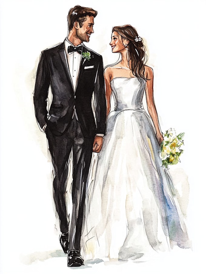 draw fashion illustration, sketch, or flat draw